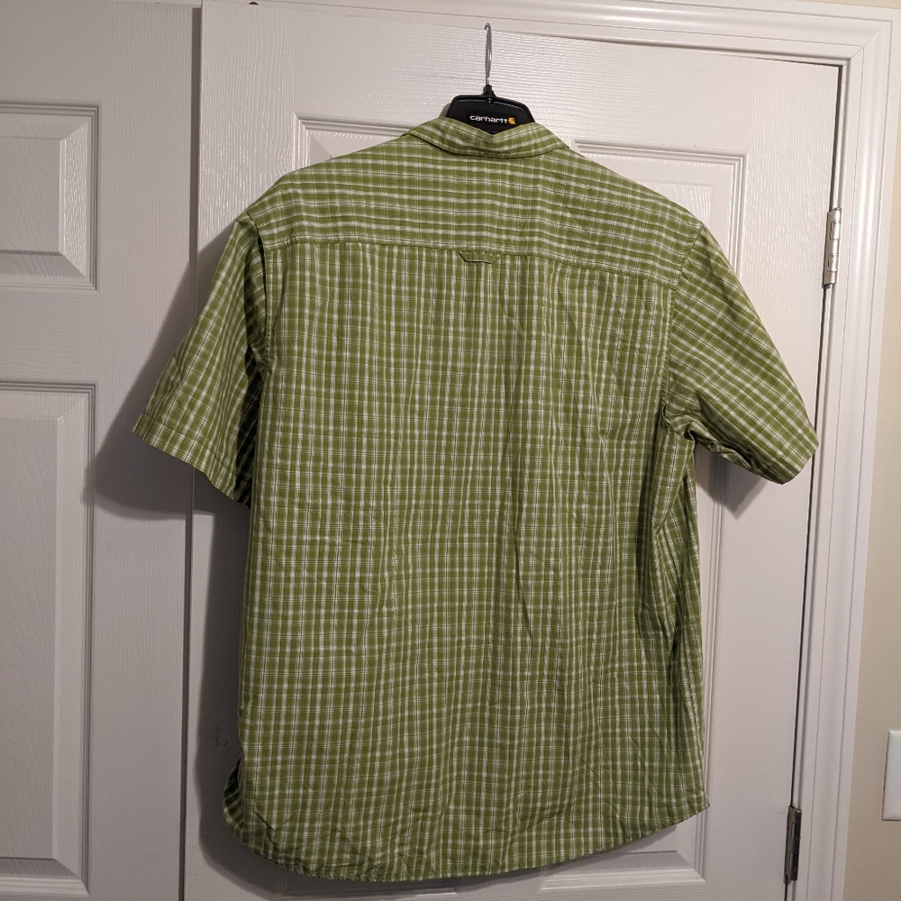 Columbia plaid Omni shield sun protection outdoor recreation sports shirt XL - Picture 2 of 5